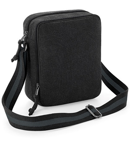 Quadra Vintage taška cez rameno QD614 Vintage Black 18,5 x 22,5 x 8 cm