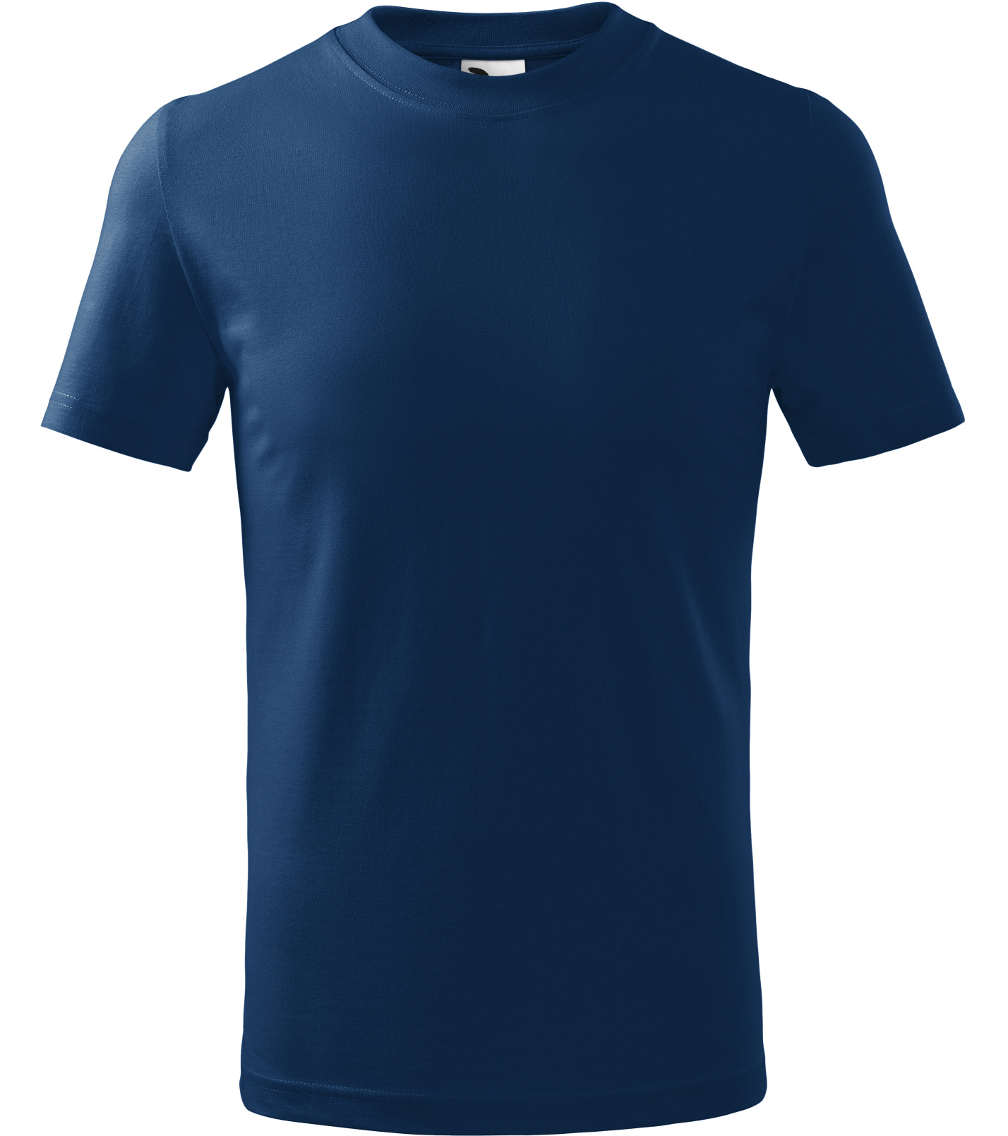 Detské tričko Basic Malfini polnočná modrá