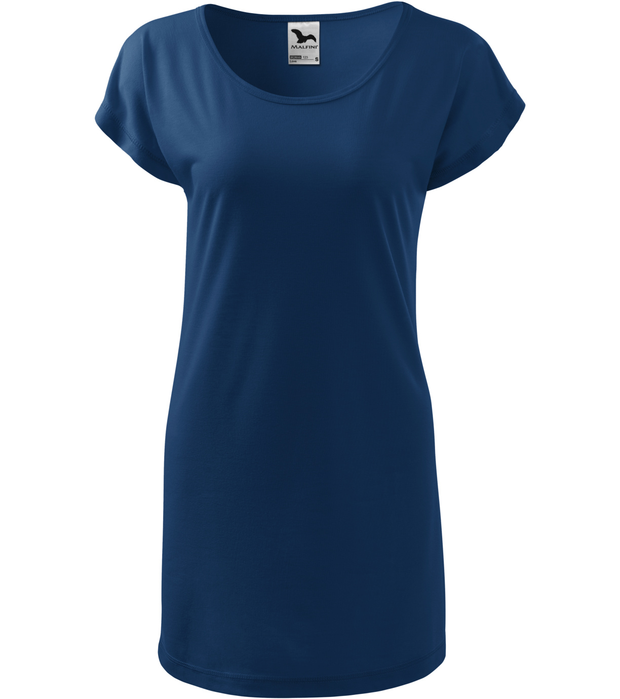 Tričko / šaty dámske Love 150 Malfini polnočná modrá