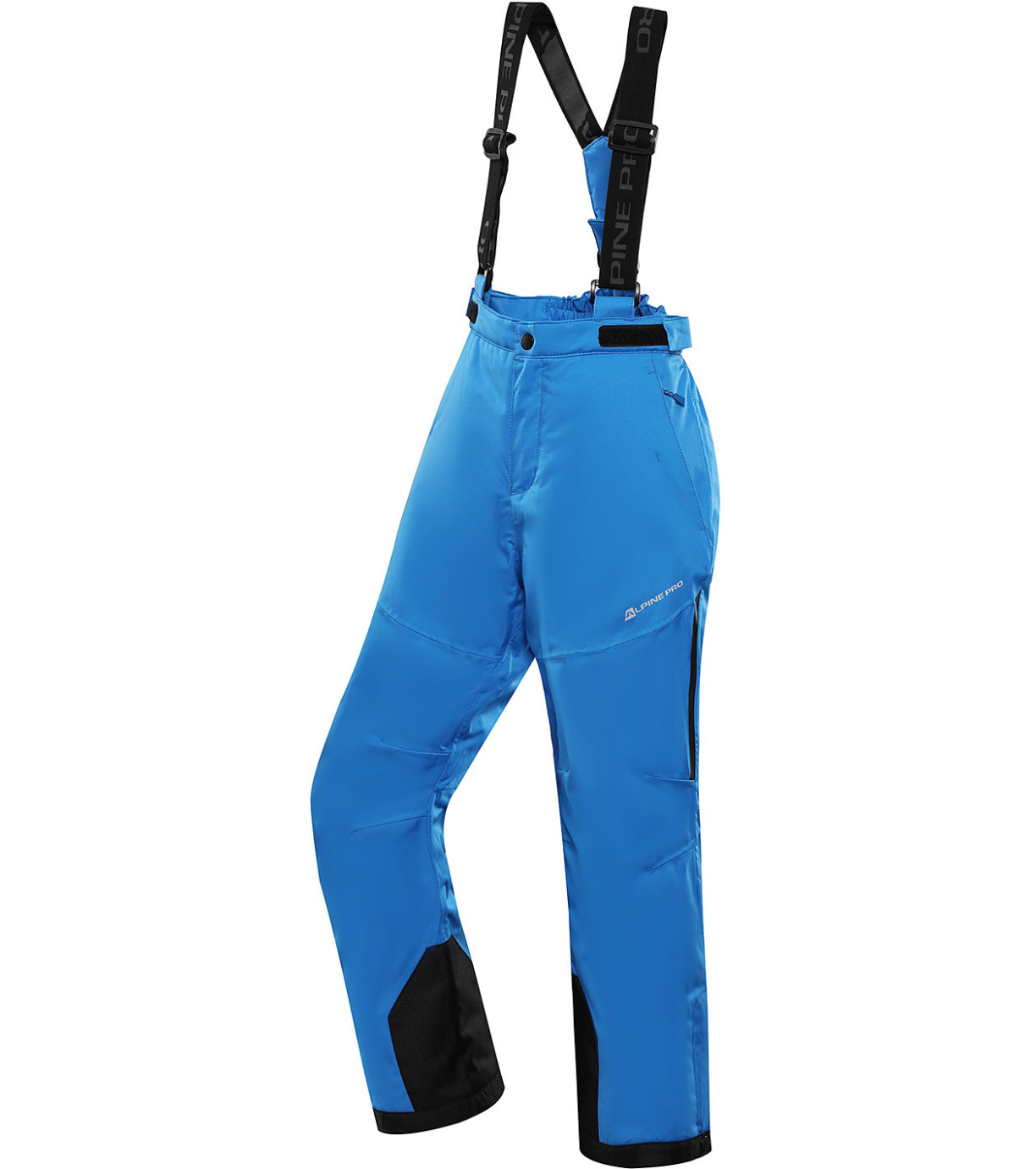 Alpine Pro Osago Detské lyžiarske nohavice s Ptx membránou KPAB322 cobalt blue 164-170