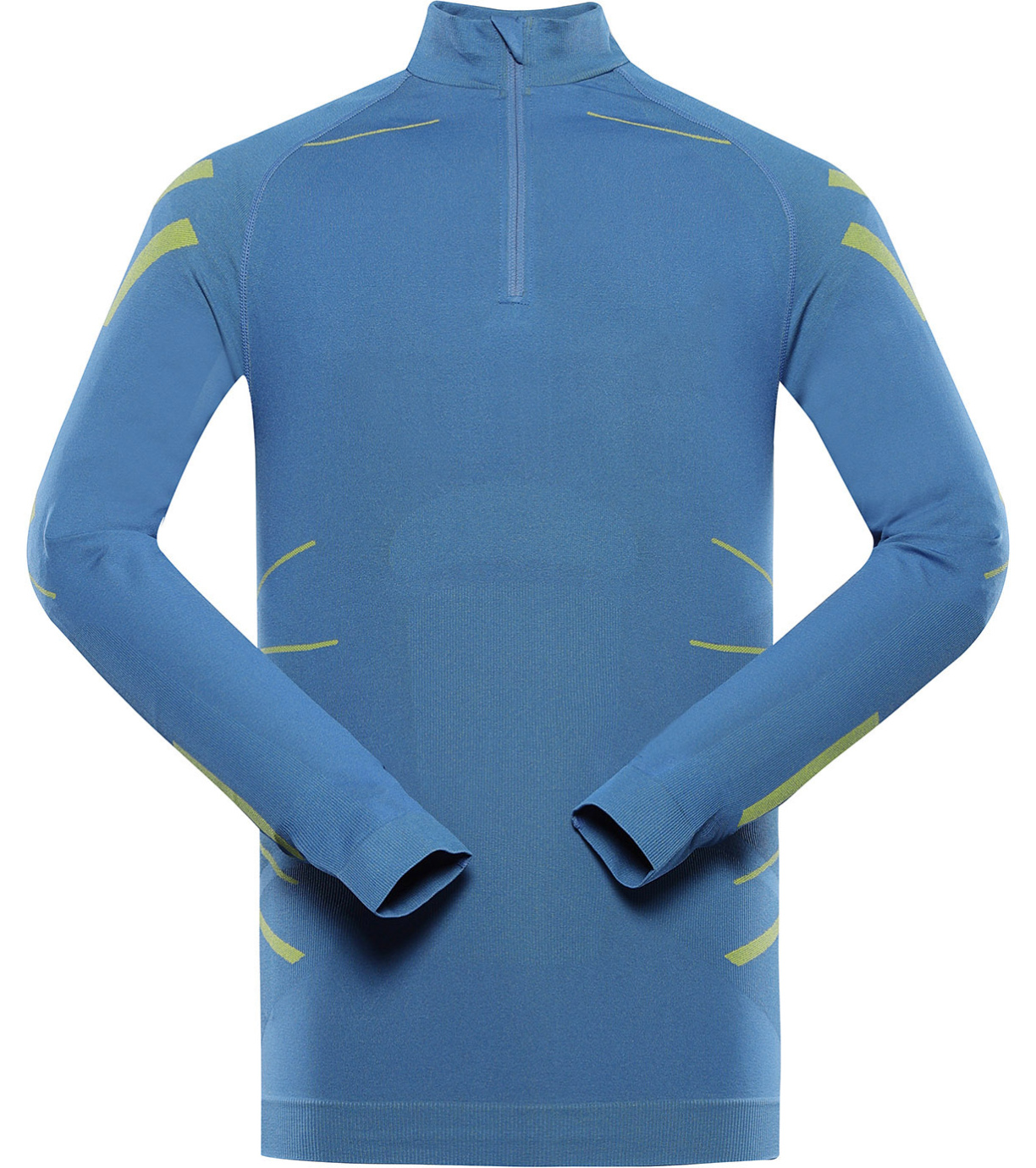 Alpine Pro Seam Pánske funkčné spodné tričko s dlhým rukávom MUNB091 vallarta blue XL-XXL