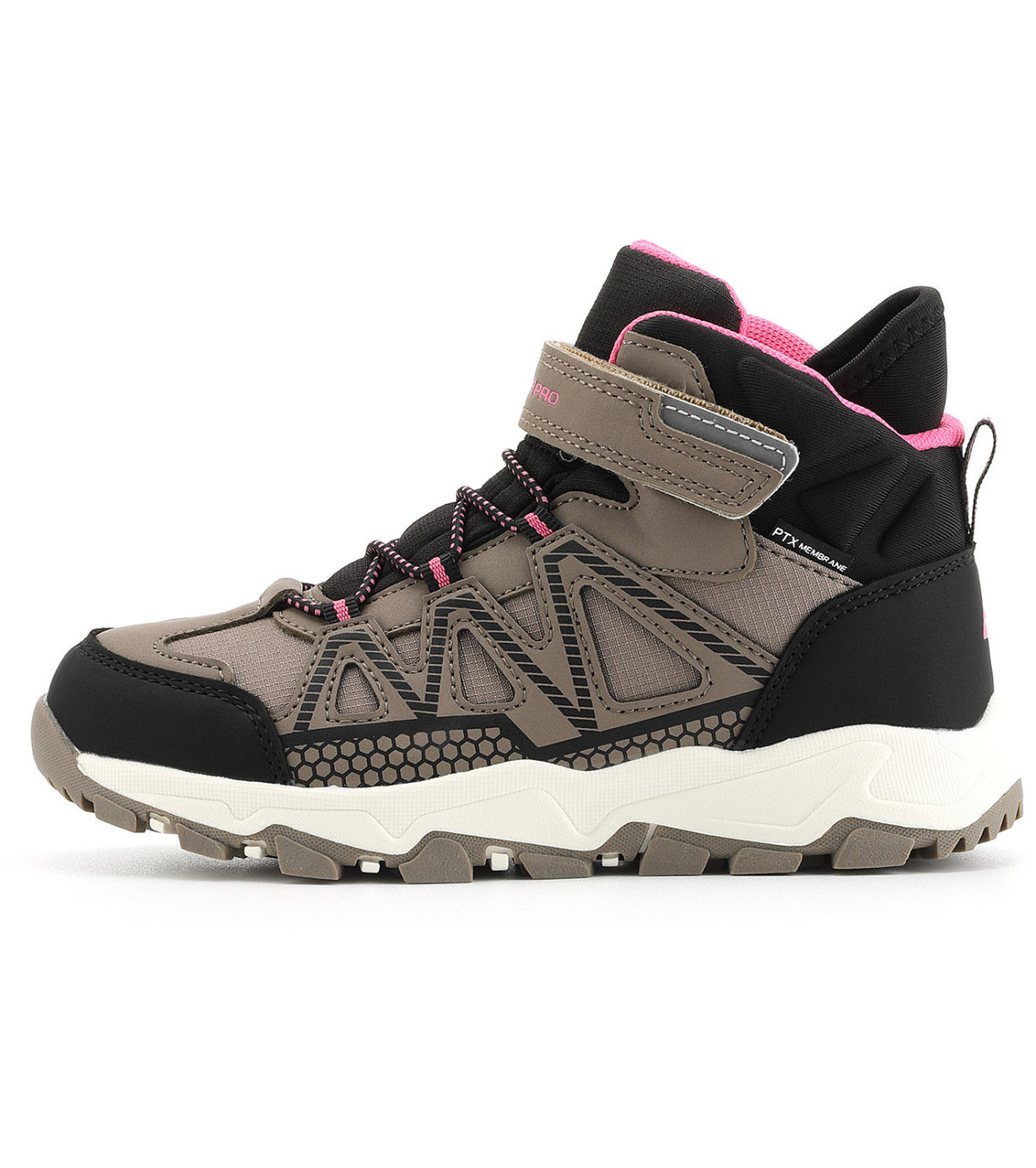 Alpine Pro Coredo Detská outdoorová obuv s Ptx membránou KBTD420 Fungi 31