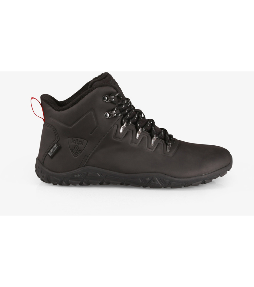 Kilpi Bare High WP-U Barefoot outdoorová obuv WU0954KI Čierna 39