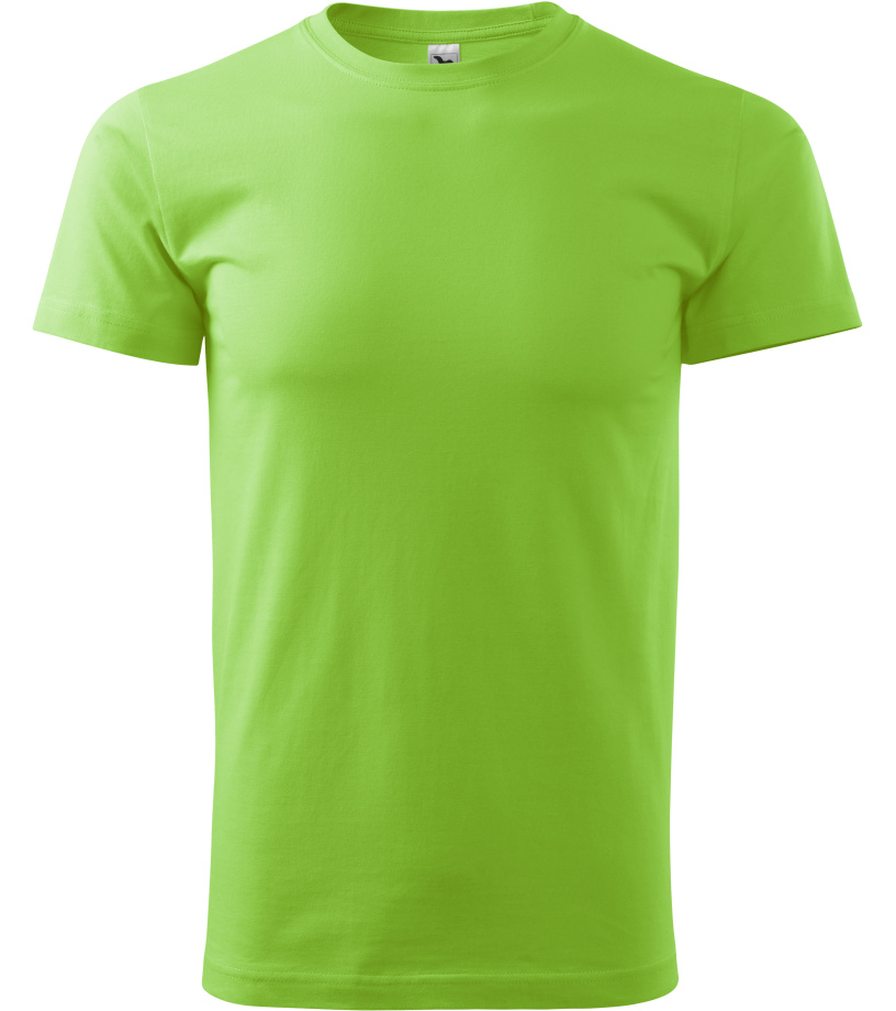 Unisex tričko Basic Malfini zelené jablko