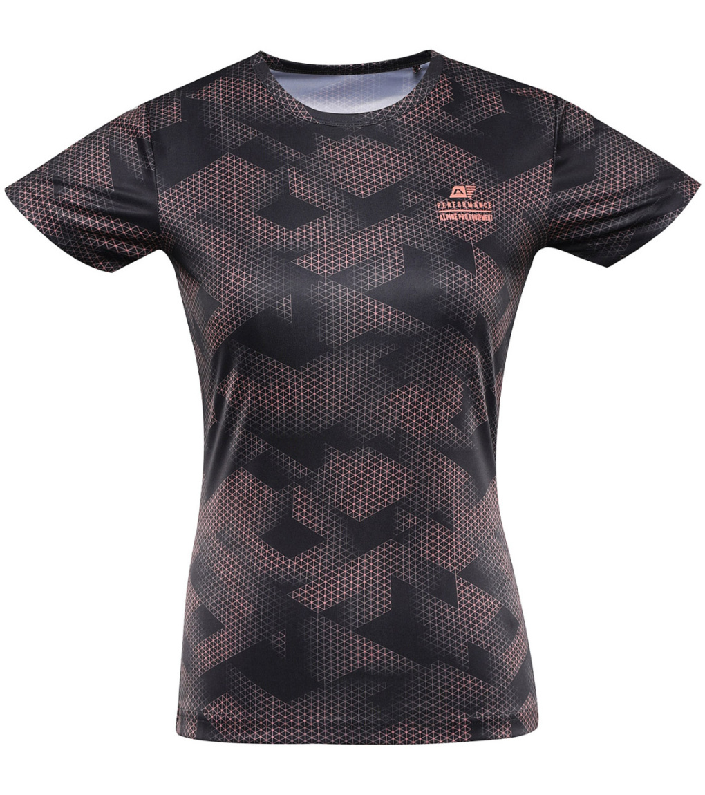 Alpine Pro Quatra Dámske funkčné triko LTSC997 neon salmon XS