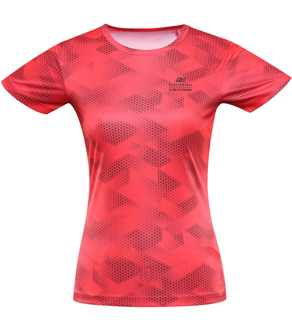 Alpine Pro Quatra Dámske funkčné triko LTSC997 diva pink S