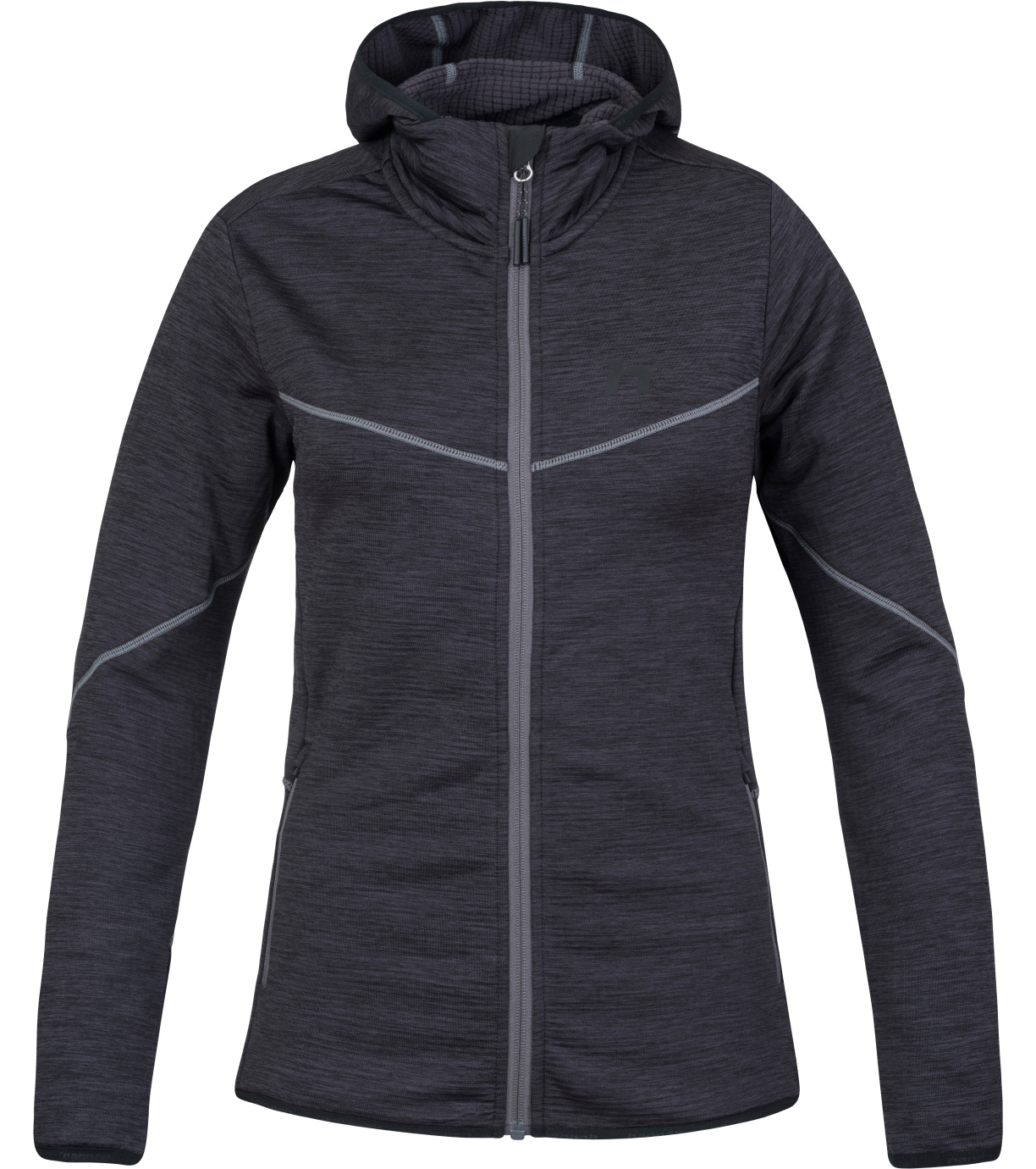 Hannah Dagnys Hoody Dámska funkčná mikina 10040814HHX anthracite mel 42