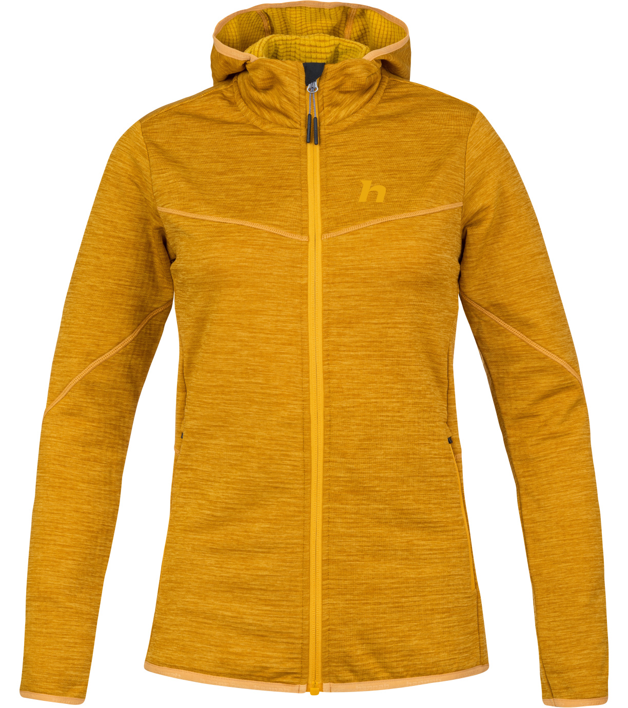 Hannah Dagnys Hoody Dámska funkčná mikina 10040814HHX golden yellow mel 42