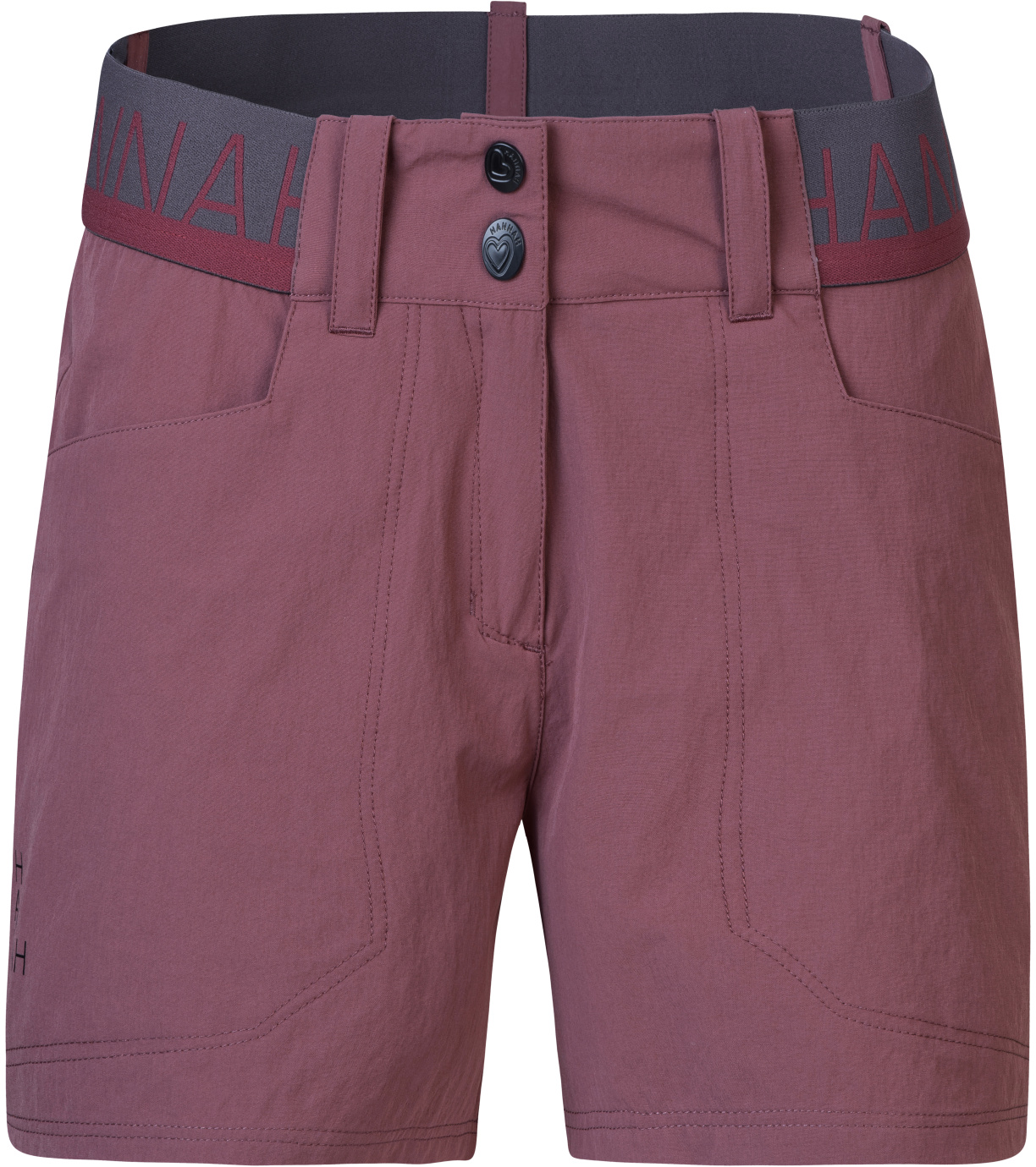 Hannah Nylah Dámske ľahké funkčné kraťasy 10040962HHX wild ginger 38