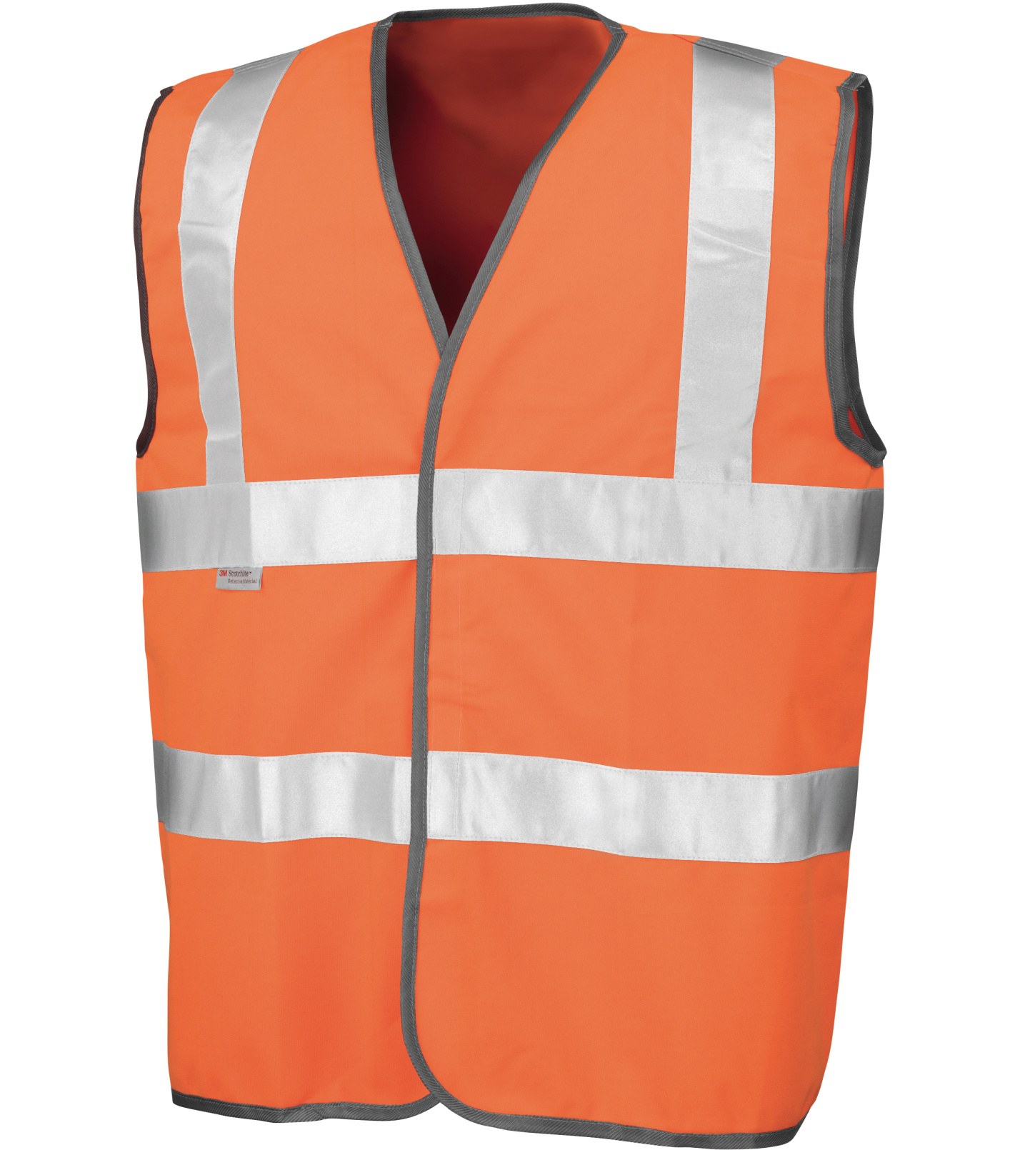 Result Unisex bezpečnostná reflexná vesta R021X Fluorescent Orange XXL