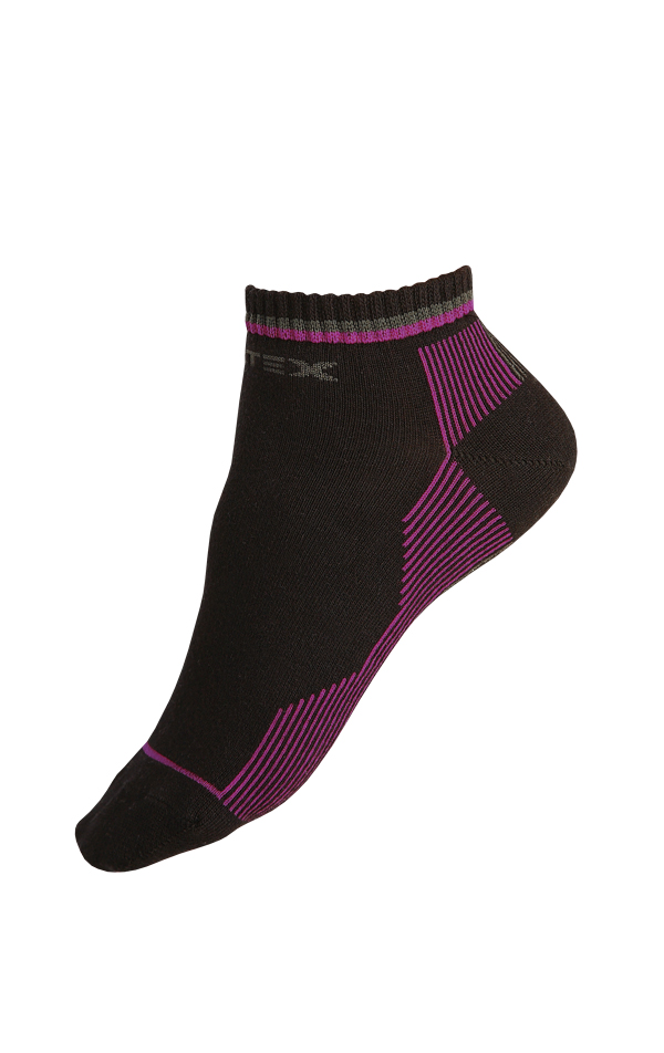 Športové ponožky polovysoké 99637 LITEX ružová