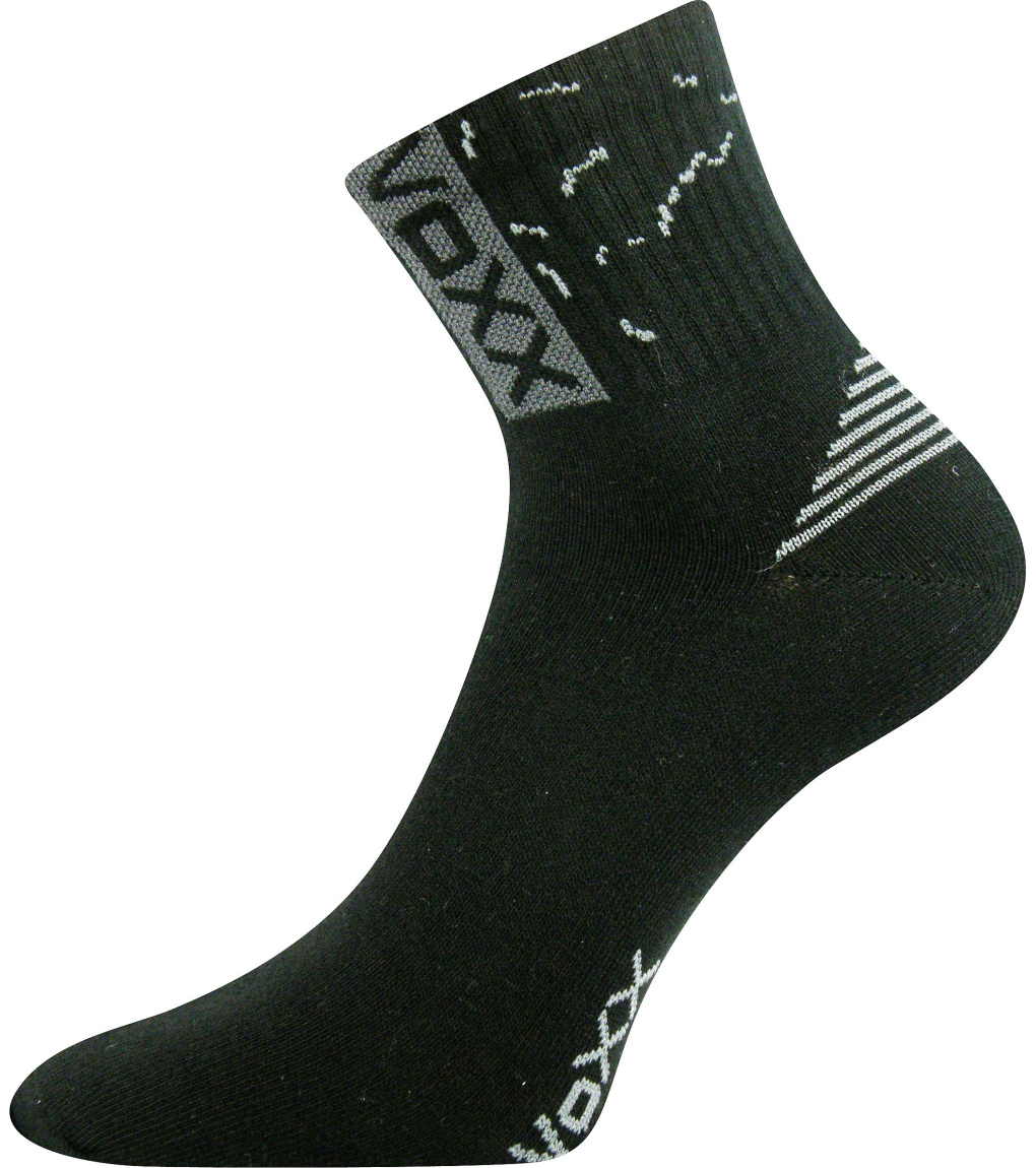 Unisex športové ponožky Codex Voxx čierna