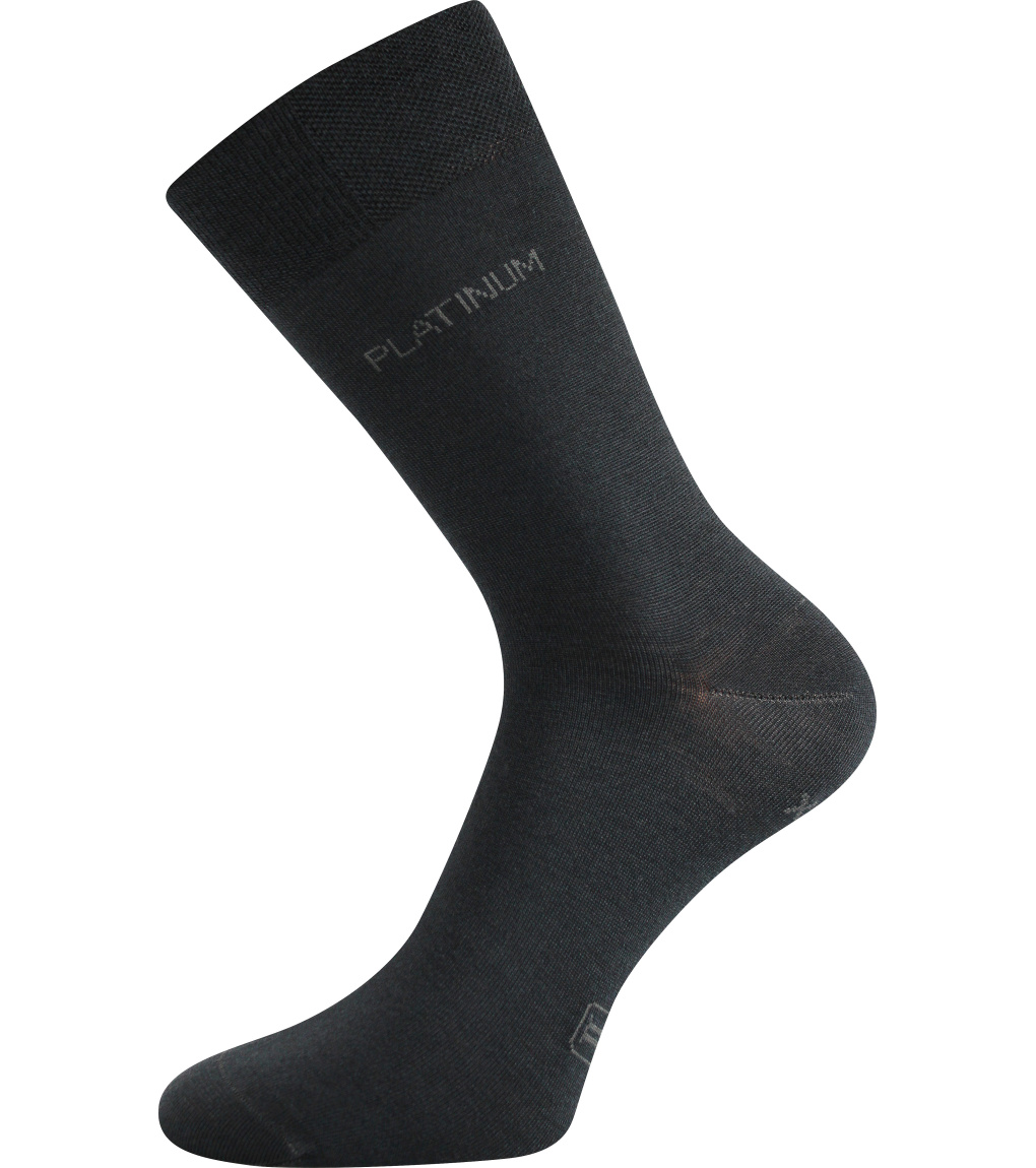 Unisex ponožky z merino vlny Dewool Lonka tmavo šedá