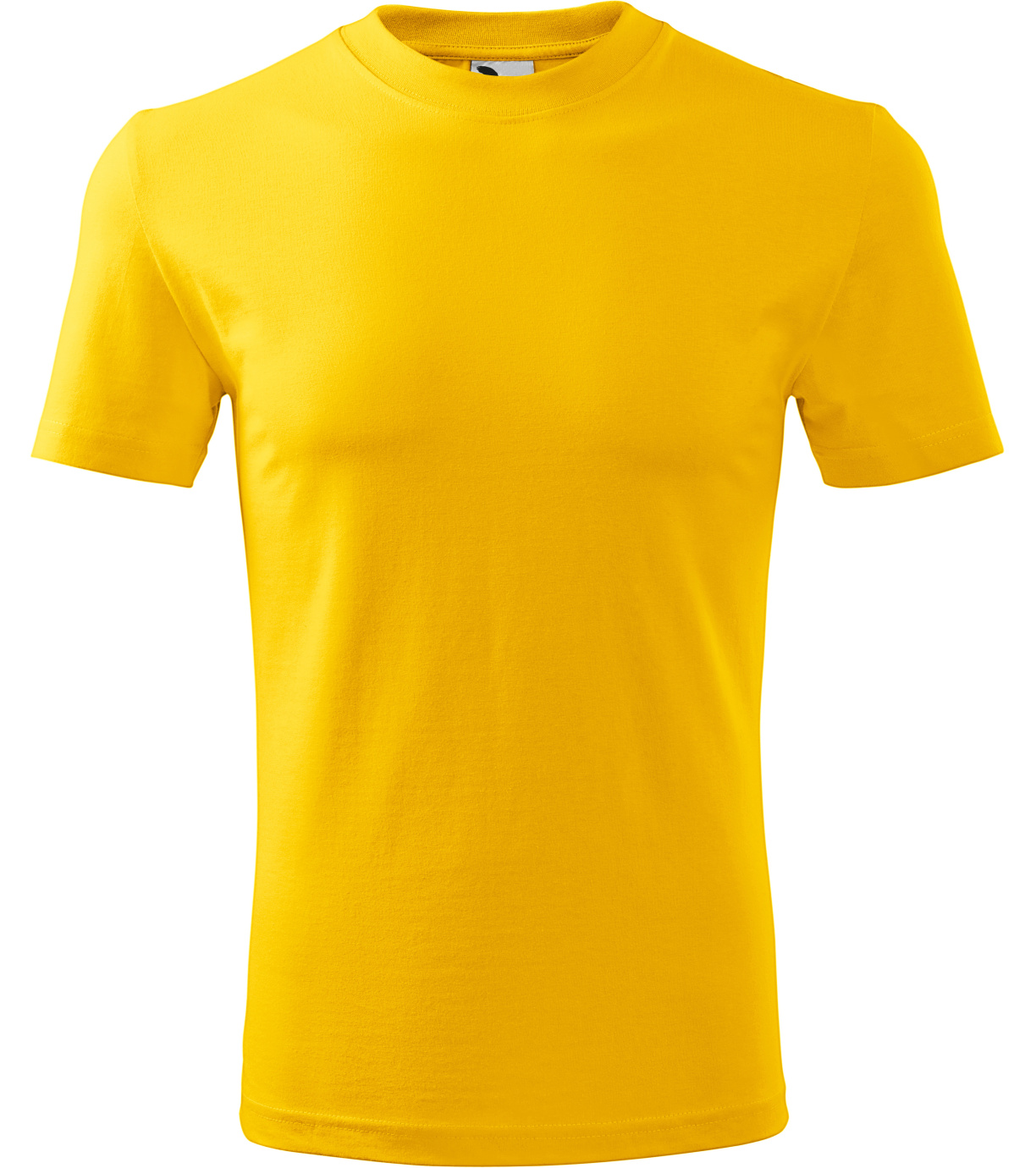 Unisex tričko Classic Malfini žltá