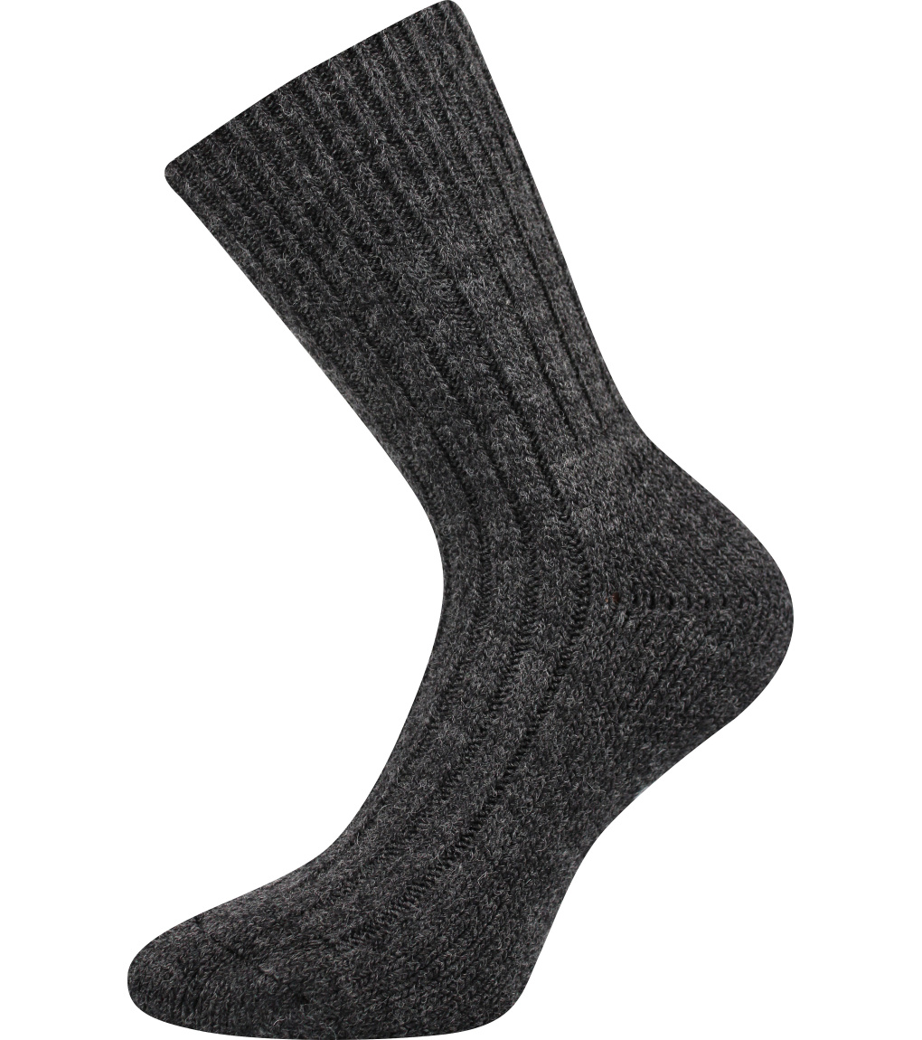Voxx Willie Unisex vlnené ponožky BM000002220400100126 antracit melé 35-38 (23-25)