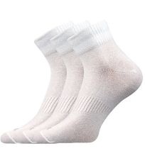 Unisex ponožky 3 páry Baddy B Voxx biela