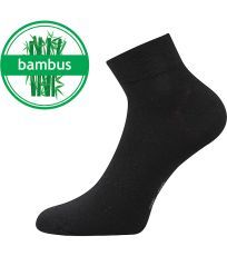 Unisex bambusové ponožky - 3 páry Raban Lonka čierna