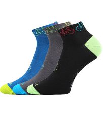 Unisex športové ponožky - 3 páry Rex 13 VoXX® mix B