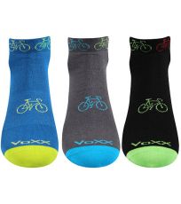 Unisex športové ponožky - 3 páry Rex 13 VoXX® mix B