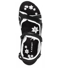 Dámské sandály CAFFA LOAP black/bl.de blanc