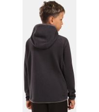 Chlapčenská fleecová mikina FLOND-JB KILPI Čierna