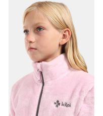 Dievčenské fleecová mikina SKATHI-JG KILPI Svetloružová