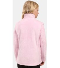 Dievčenské fleecová mikina SKATHI-JG KILPI Svetloružová