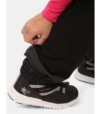 Detské lyžiarske nohavice CHARLIE-J KILPI Čierna