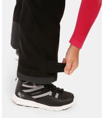 Detské lyžiarske nohavice CHARLIE-J KILPI Čierna