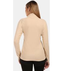 Dámska fleecová mikina ALMERI-W KILPI Béžová