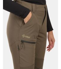 Dámske softshellové nohavice VILLAIN-W KILPI Zelená