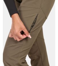 Dámske softshellové nohavice VILLAIN-W KILPI Zelená