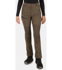 Dámske softshellové nohavice VILLAIN-W KILPI Zelená