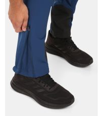 Pánske softshellové nohavice NUUK-M KILPI Tmavomodrá