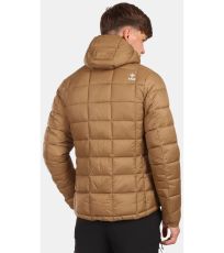 Pánska zateplená bunda - väčšej veľkosti REBEKI-M KILPI Hnedá