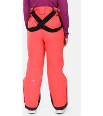 Detské lyžiarske nohavice MIMAS-J KILPI Ružová