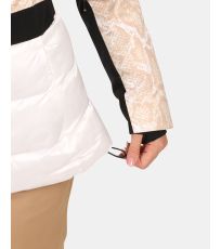 Dámska lyžiarska bunda s vyhrievaním LENA-W KILPI Biela