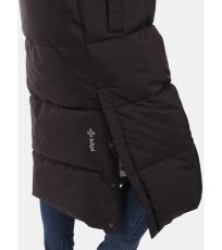 Dámsky zateplený kabát MAIRA-W KILPI Čierna