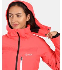 Dámska lyžiarska bunda - väčšej veľkosti VALERA-W KILPI Ružová
