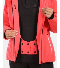 Dámska lyžiarska bunda - väčšej veľkosti VALERA-W KILPI Ružová