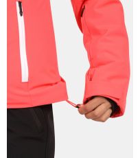 Dámska lyžiarska bunda - väčšej veľkosti VALERA-W KILPI Ružová