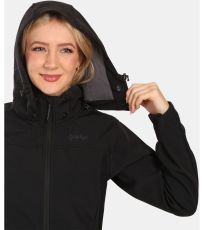 Dámska softshellová bunda - väčšej veľkosti RAVIA-W KILPI Čierna