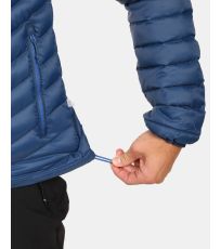 Pánska páperová bunda PYRAMIDEN-M KILPI Tmavomodrá