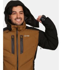 Pánska lyžiarska bunda SKIMMIO-M KILPI Hnedá