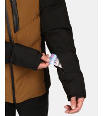 Pánska lyžiarska bunda SKIMMIO-M KILPI Hnedá