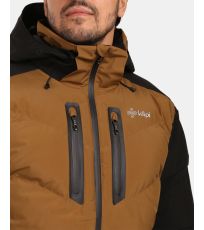 Pánska lyžiarska bunda SKIMMIO-M KILPI Hnedá