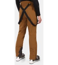 Pánske softshellové lyžiarske nohavice RHEA-M KILPI Hnedá