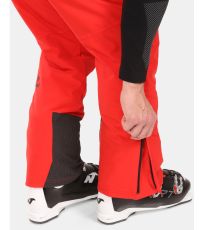 Pánske lyžiarske nohavice - väčšej veľkosti MIMAS-M KILPI Červená