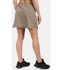 Dámska outdoorová sukňa 2v1 NINA-W KILPI Kaki