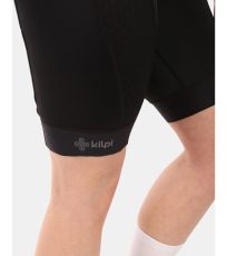 Dámske cyklo kraťasy - väčšej veľkosti PRESSURE-W KILPI Čierna